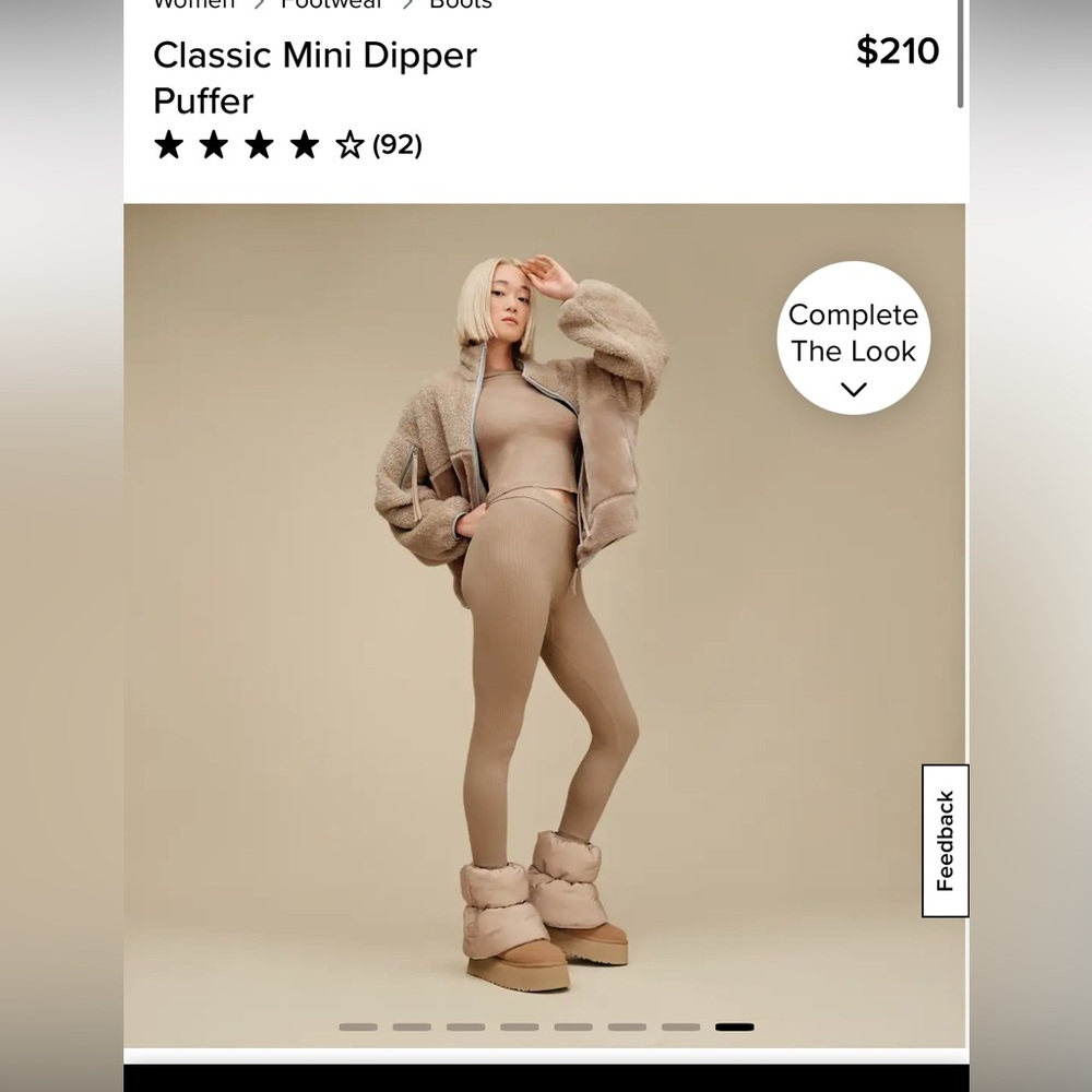 Classic Mini Plush Platform Uggs - image 1